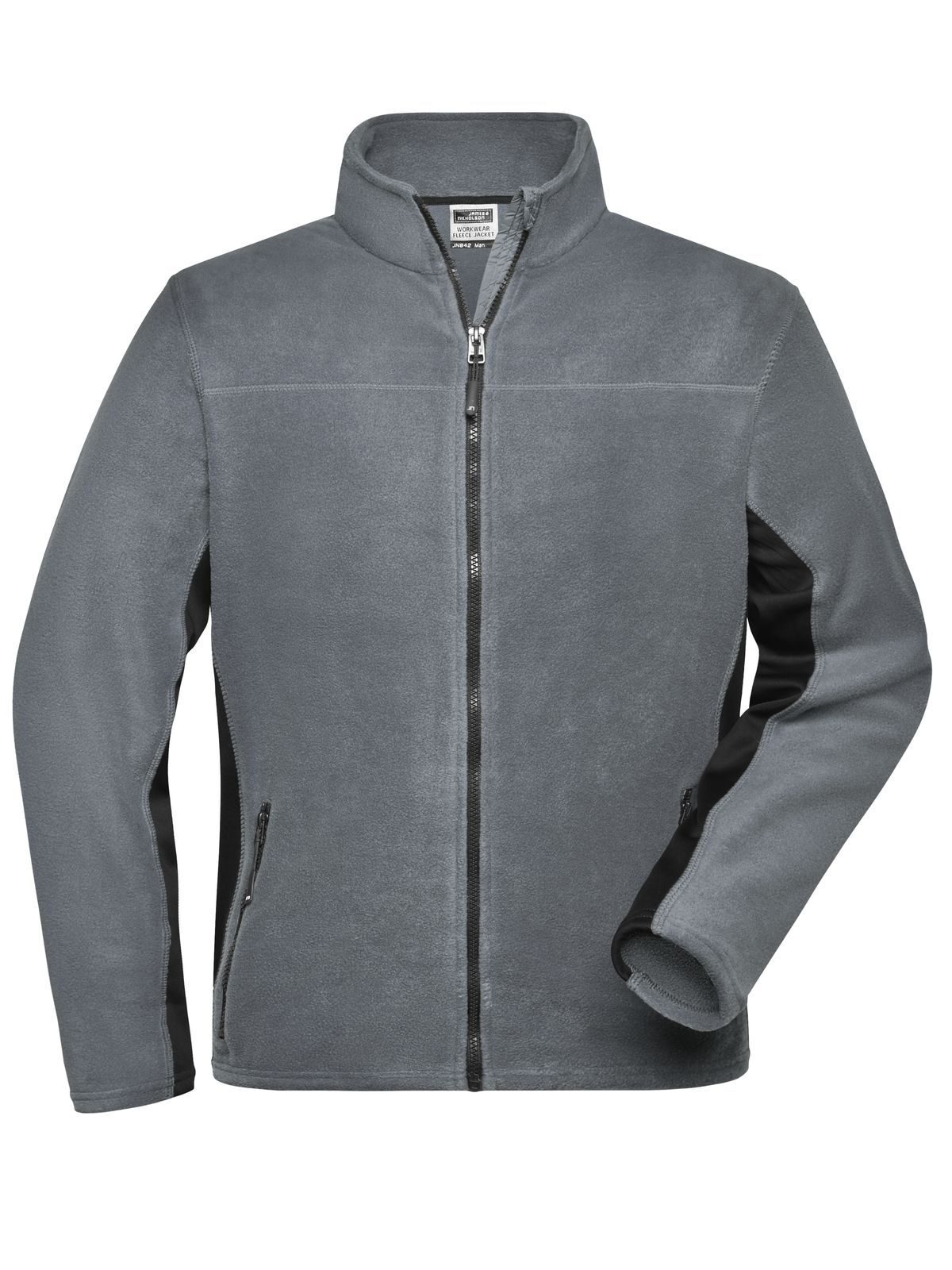 Herren Arbeits-Fleecejacke STRONG - CBBL - Cbbl – Carbon-Schwarz