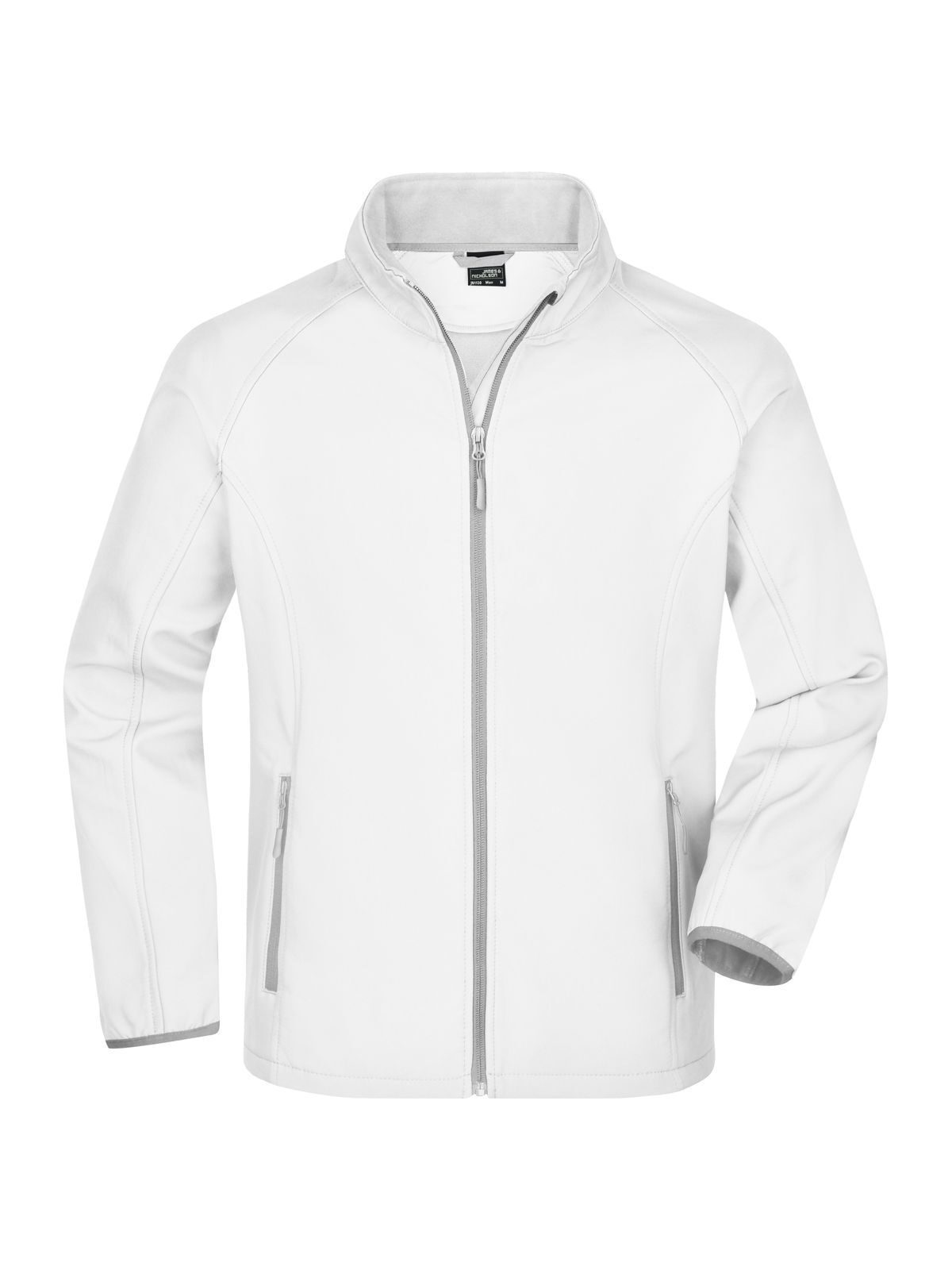 Herren-Softshelljacke (Werbeangebot) - Weiß Weiß