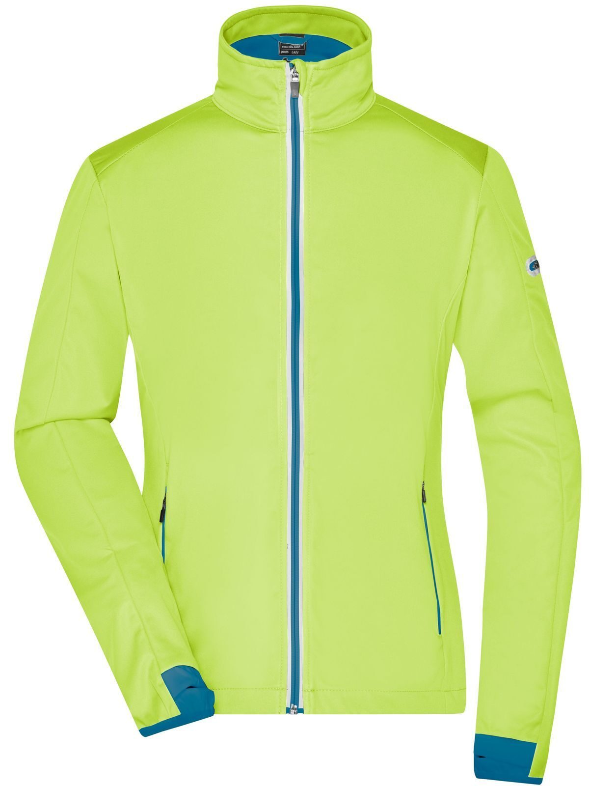 Damen-Sport-Softshelljacke - BYEBBLU - Hellblau