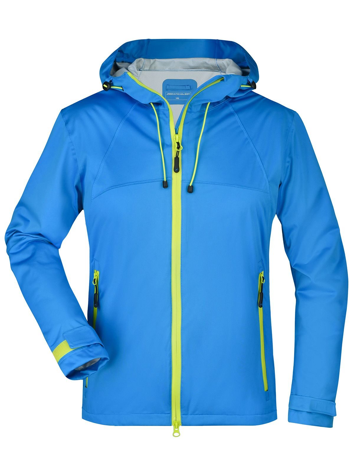 Damen-Outdoorjacke - AQACYE - Säuregelb
