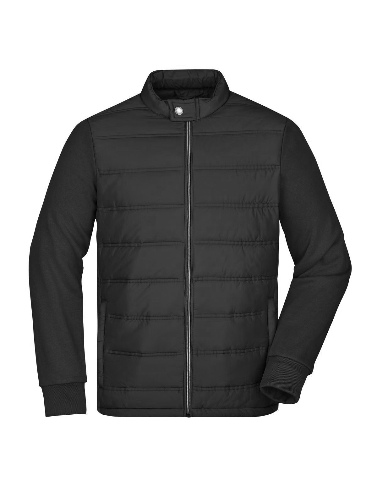 Hybrid-Sweatjacke für Herren - BL - BL – Schwarz
