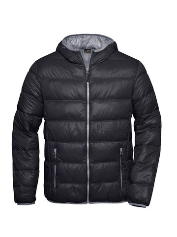 Herren-Daunenjacke - BLGRE - Schwarzgrau