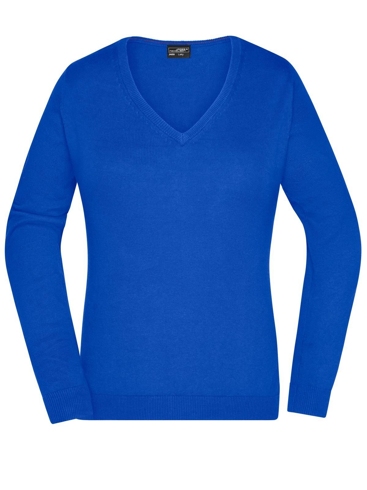 Damen-Pullover mit V-Ausschnitt - RYOW - RYOW – Royal – gebrochenes Weiß
