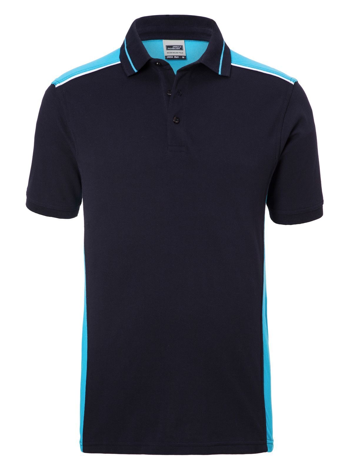 Polo-Shirt für Herren (Arbeitskleidung) - FARBE - - NYTU - Türkis