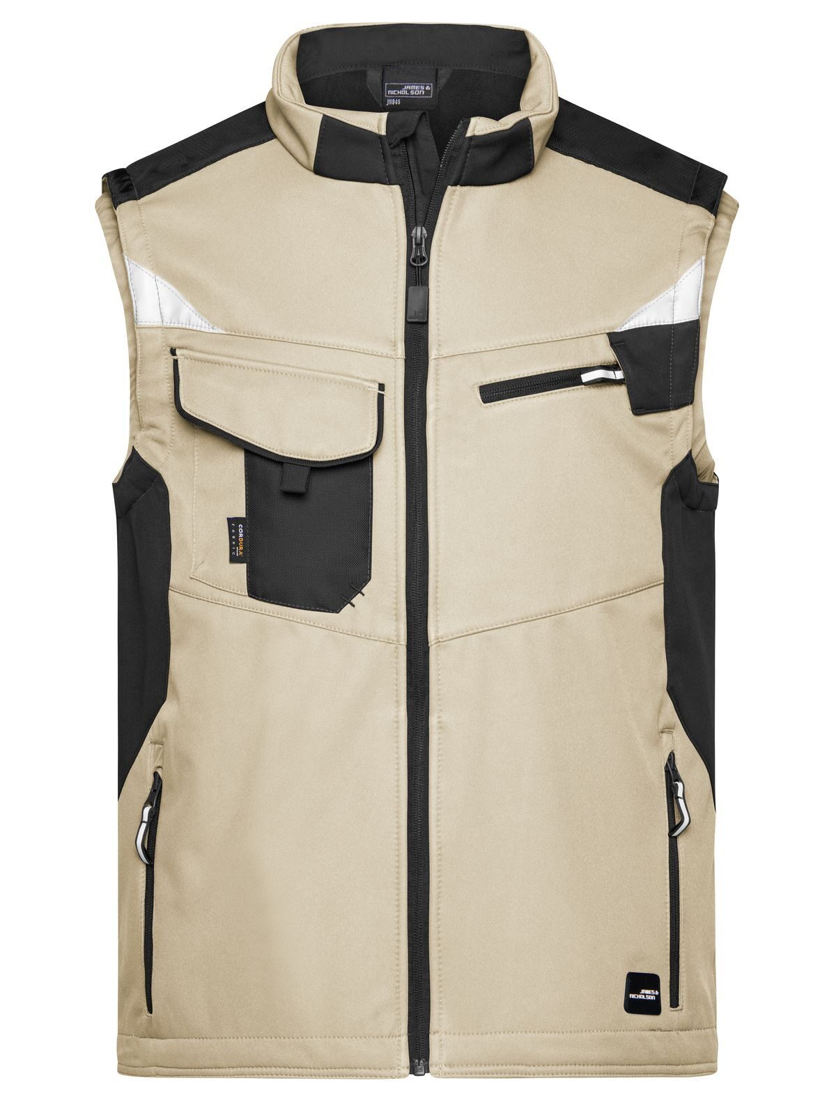 Arbeits-Softshellweste -ROBUST- - STBL - Black