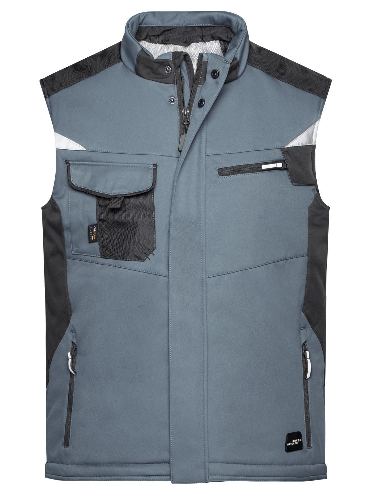 Craftsmen Softshell-Weste -ROBUST- - CBBL - Cbbl – Carbon-Schwarz