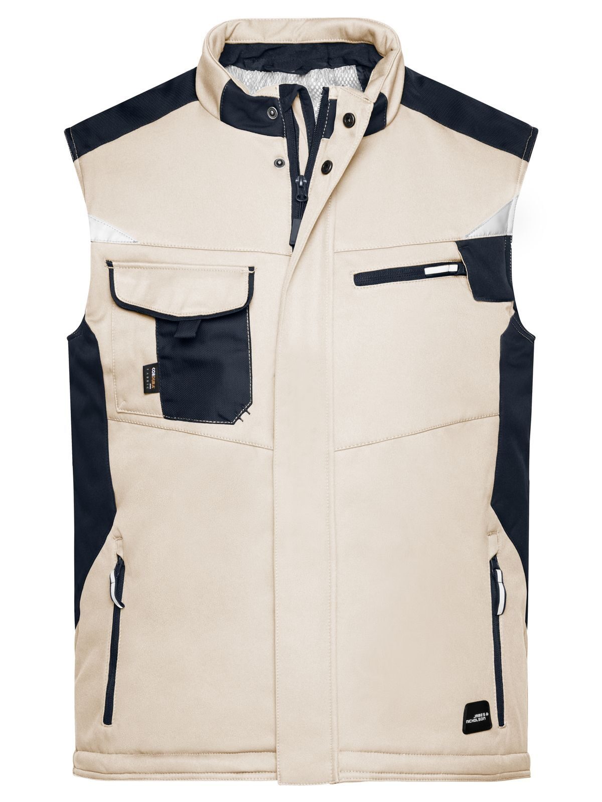Craftsmen Softshell-Weste -ROBUST- - STBL - Black