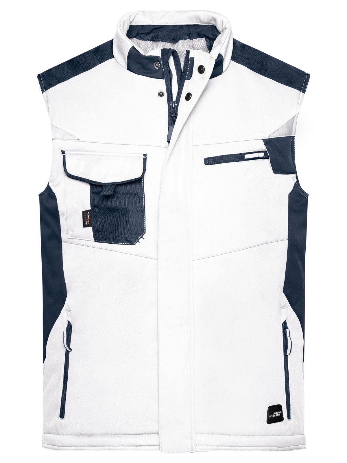 Craftsmen Softshell-Weste -ROBUST- - WHCB - Weisskohlenstoff
