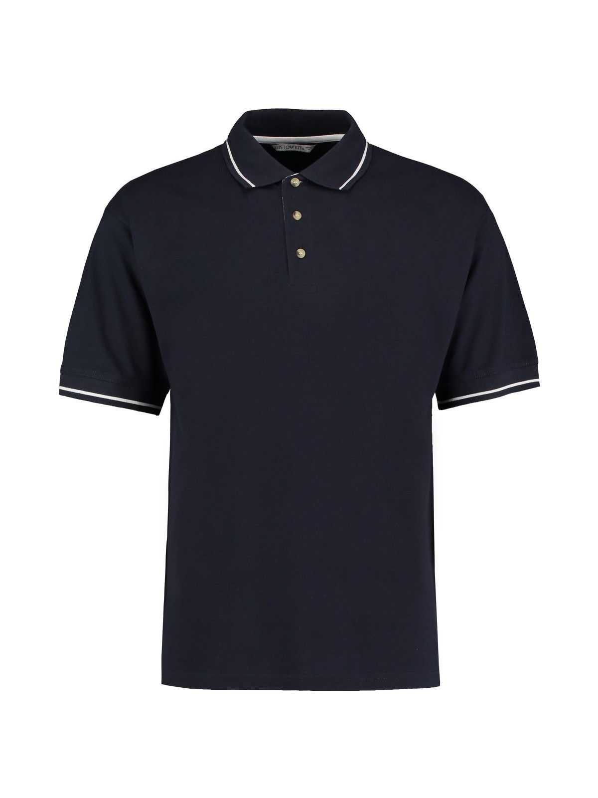 Klassisches St. Mellion Polo-Shirt - NAV - WHI – Marineblau-Weiß