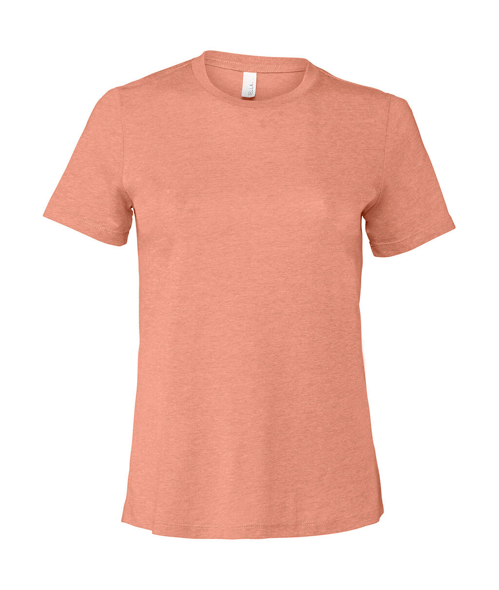 Damen-T-Shirt aus CVC Relaxed Jersey - Heather Sunset