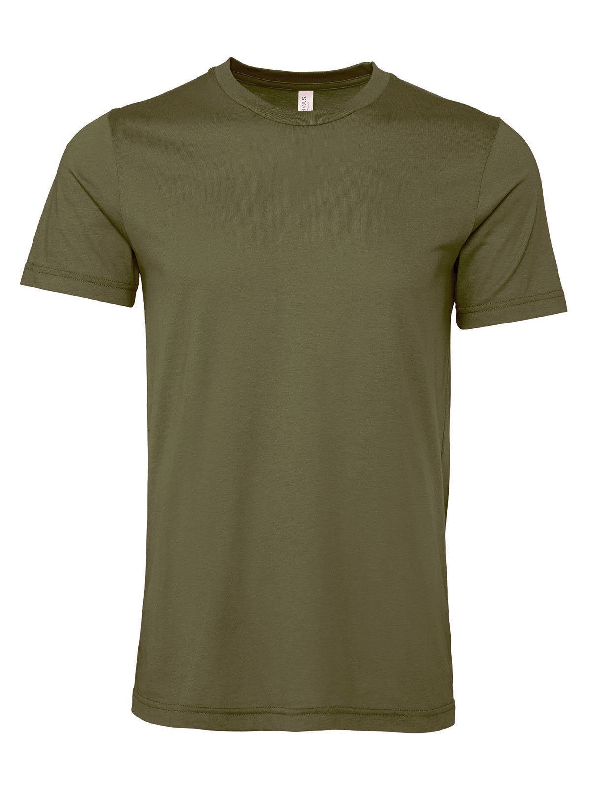 Unisex-T-Shirt aus Jersey mit kurzen Ärmeln - 00274 - Militärgrün