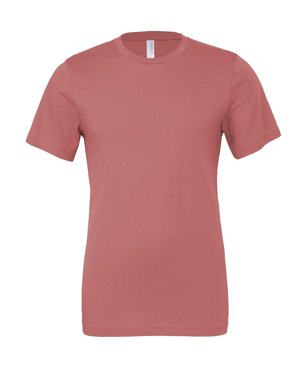 Unisex-T-Shirt aus Jersey mit kurzen Ärmeln - Mauve