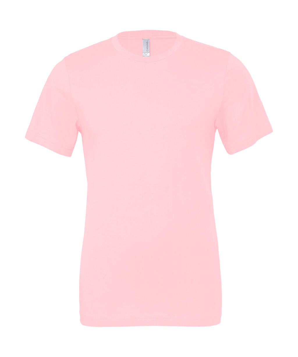 Unisex-T-Shirt aus Jersey mit kurzen Ärmeln - PK - Pink