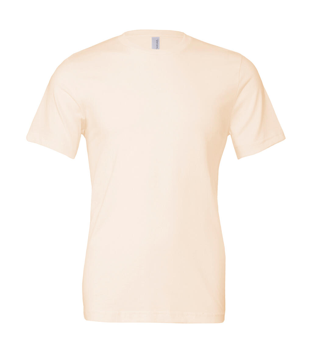 Unisex-T-Shirt aus Jersey mit kurzen Ärmeln - Zarte Creme