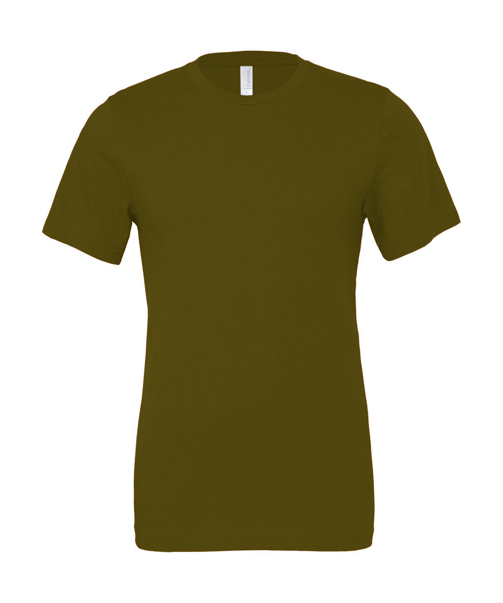 Unisex-T-Shirt aus Jersey mit kurzen Ärmeln - Armee