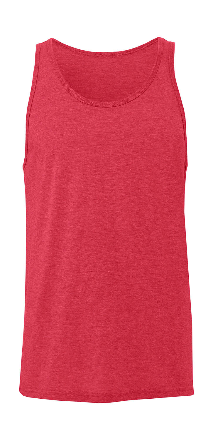 Unisex Jersey Tanktop - 00014 - Roter Dreifachmischung