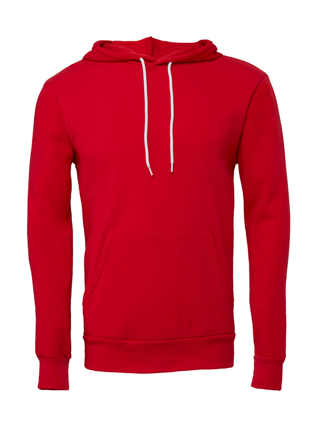 Unisex Sponge Fleece Pullover Hoodie - RD - ROT