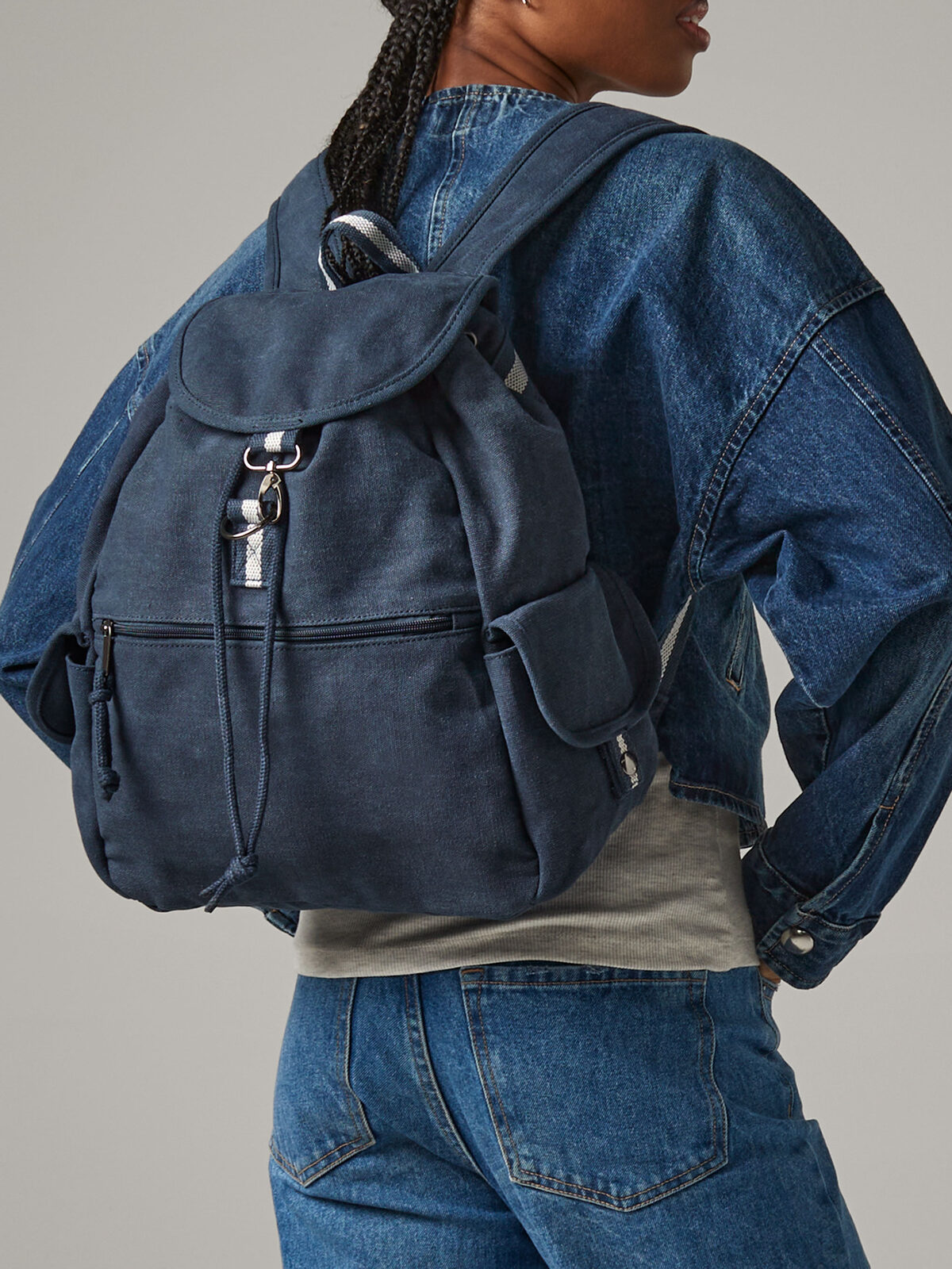 Vintage-Rucksack aus Canvas