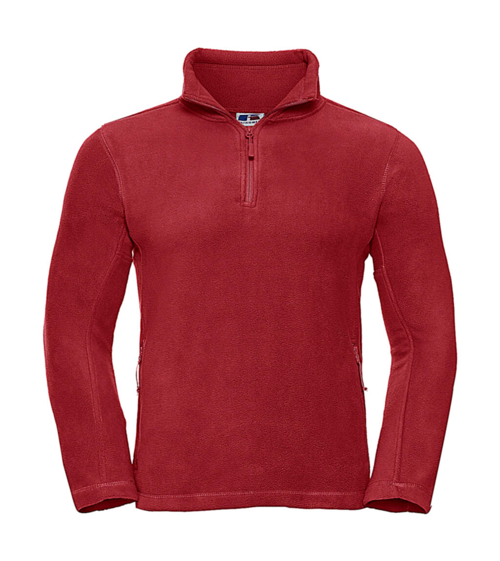 Fleecejacke mit Viertelreißverschluss für Outdoor-Aktivitäten - CR - CR – Klassisches Rot