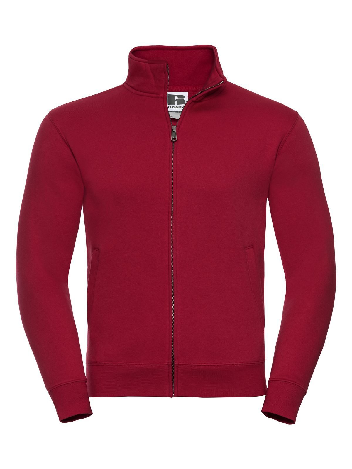 Authentische Herren-Sweatjacke - CR – Klassisches Rot
