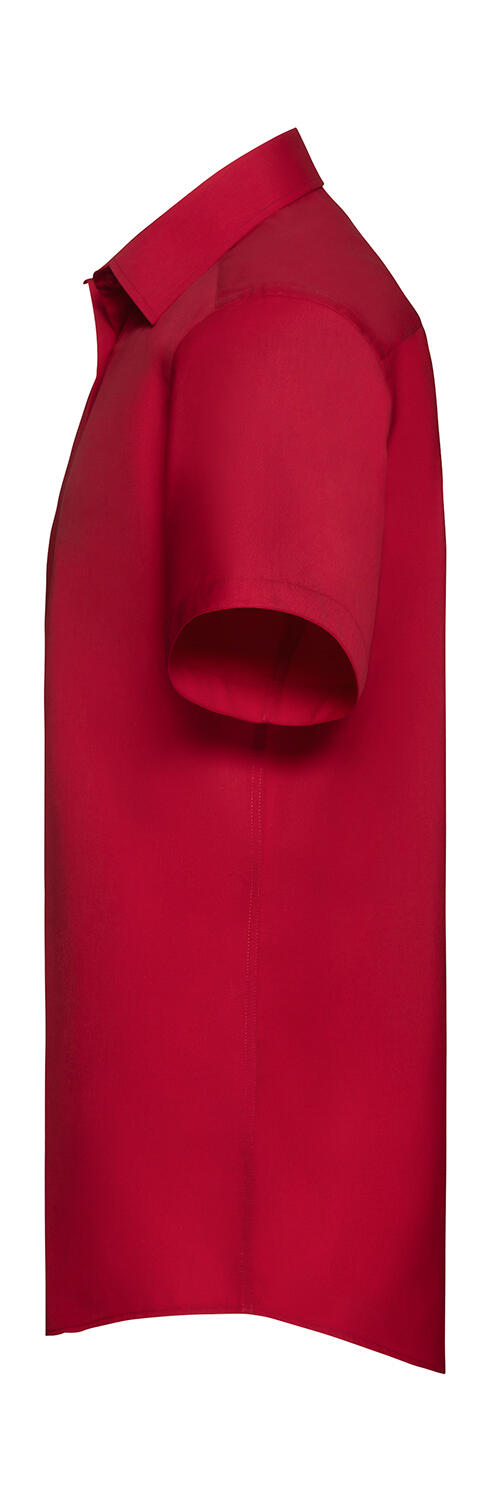 Kurzarm-Popelinehemd für Herren