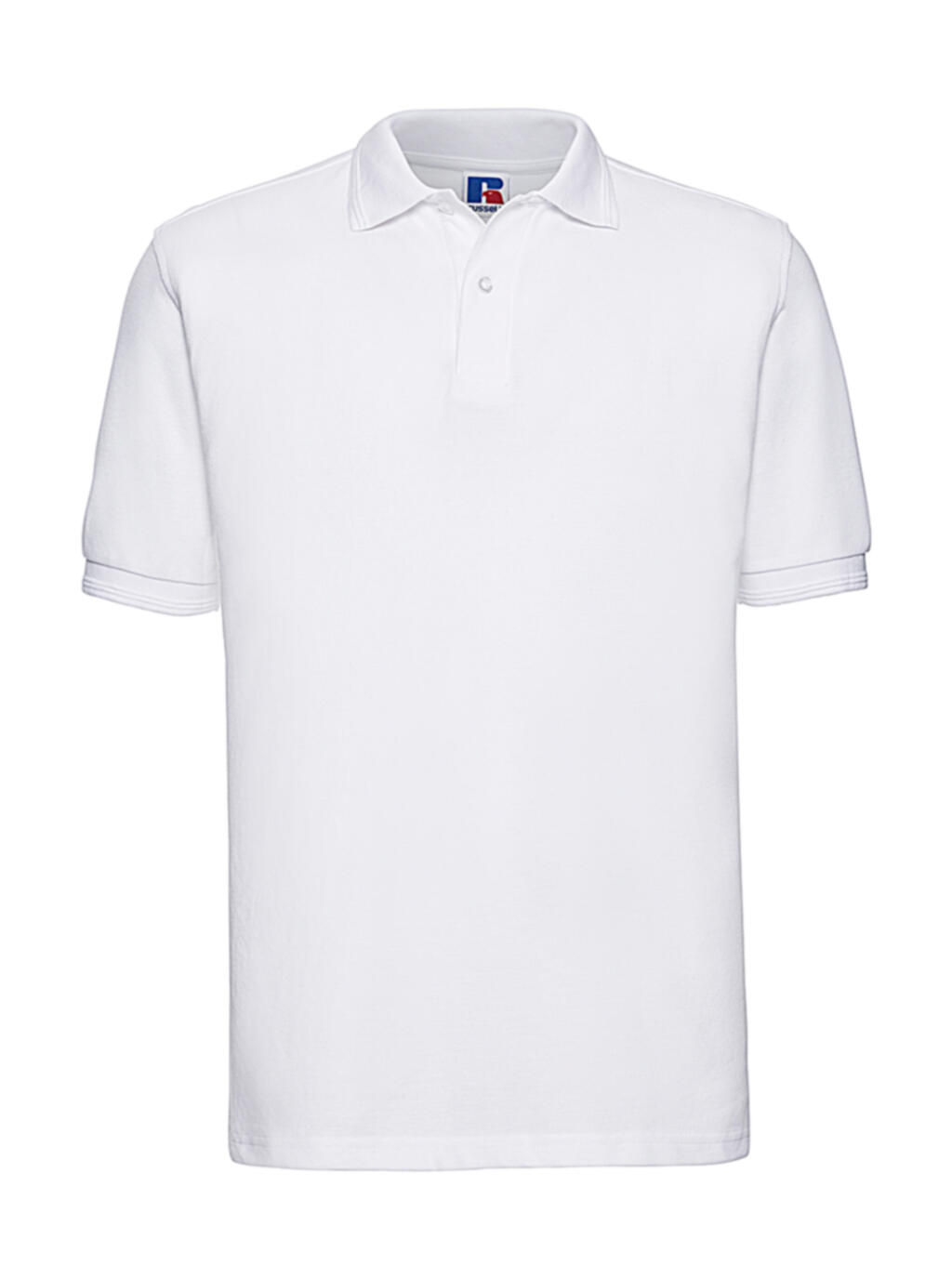 Strapazierfähiges Polo-Shirt aus Baumwollmischgewebe - 30 - Weiß