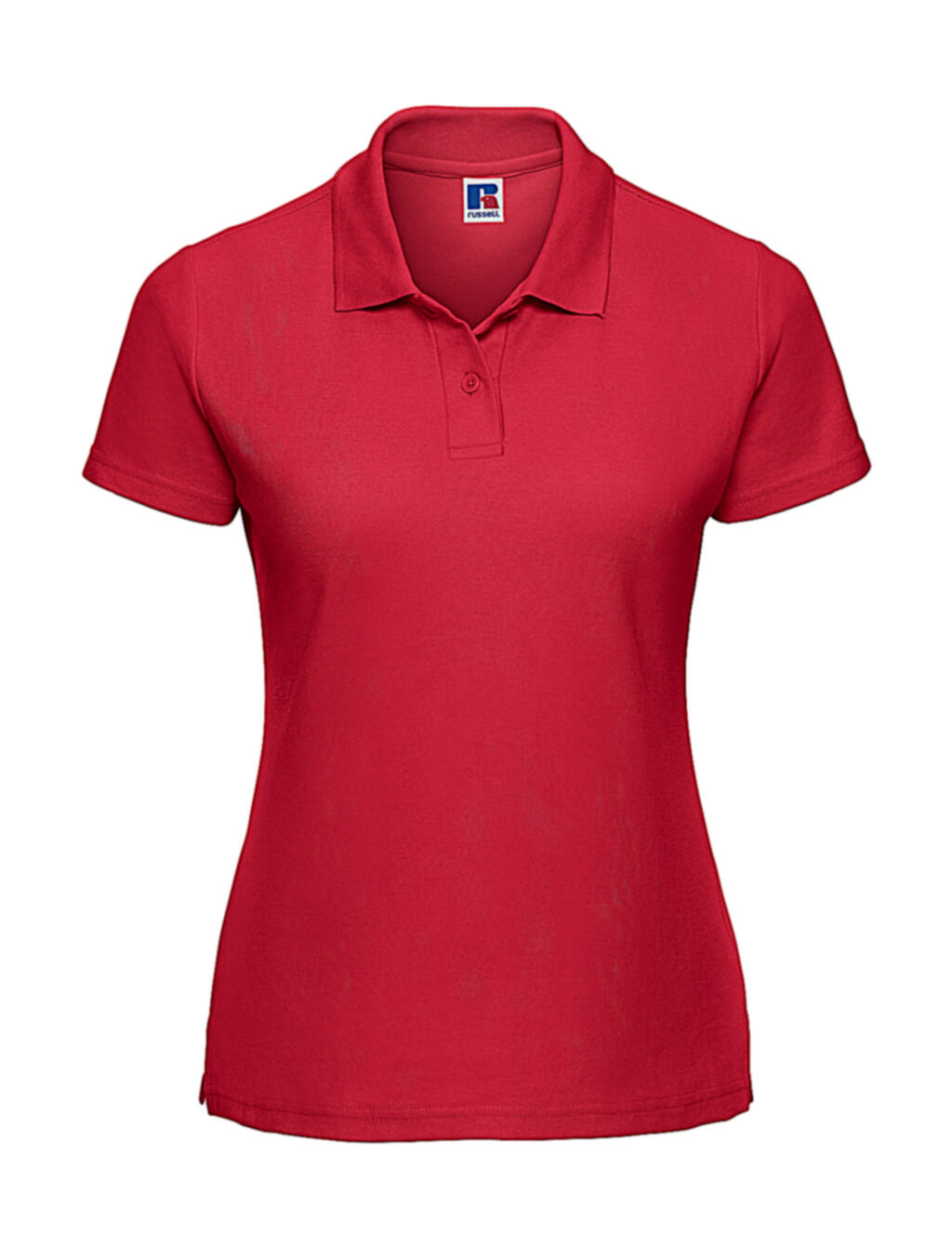 Klassisches Damen-Polo aus Baumwollmischgewebe - CR - CR – Klassisches Rot