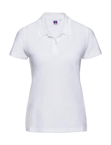Ultimatives Baumwoll-Poloshirt für Damen - 30 - Weiß