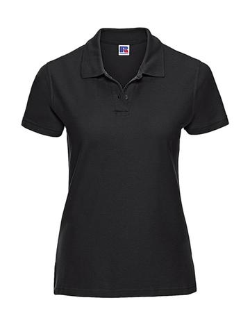 Ultimatives Baumwoll-Poloshirt für Damen - 36 - Schwarz