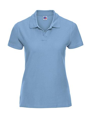 Ultimatives Baumwoll-Poloshirt für Damen - SC - Sky