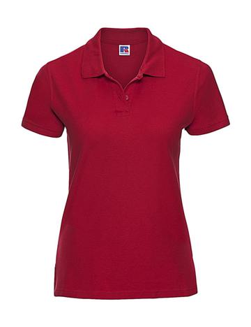 Ultimatives Baumwoll-Poloshirt für Damen - CR - CR – Klassisches Rot