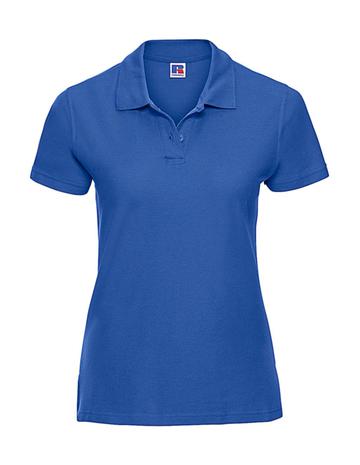 Ultimatives Baumwoll-Poloshirt für Damen - Azurblau