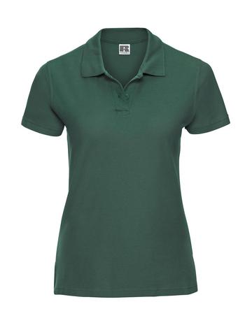 Ultimatives Baumwoll-Poloshirt für Damen - 38 - Flaschengrün