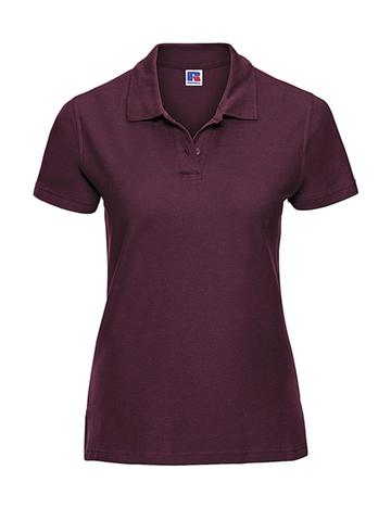 Ultimatives Baumwoll-Poloshirt für Damen - 41 - Burgund