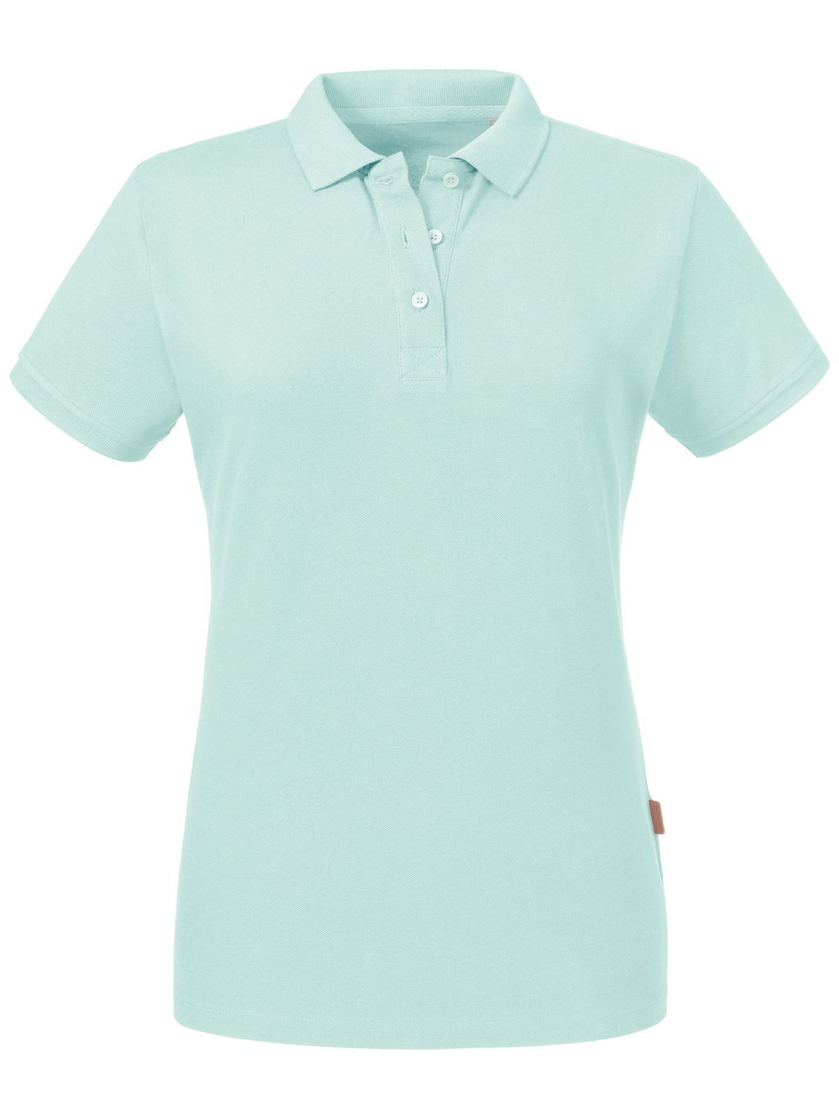 Damen-Polo aus reiner Bio-Baumwolle - AQ - Aqua