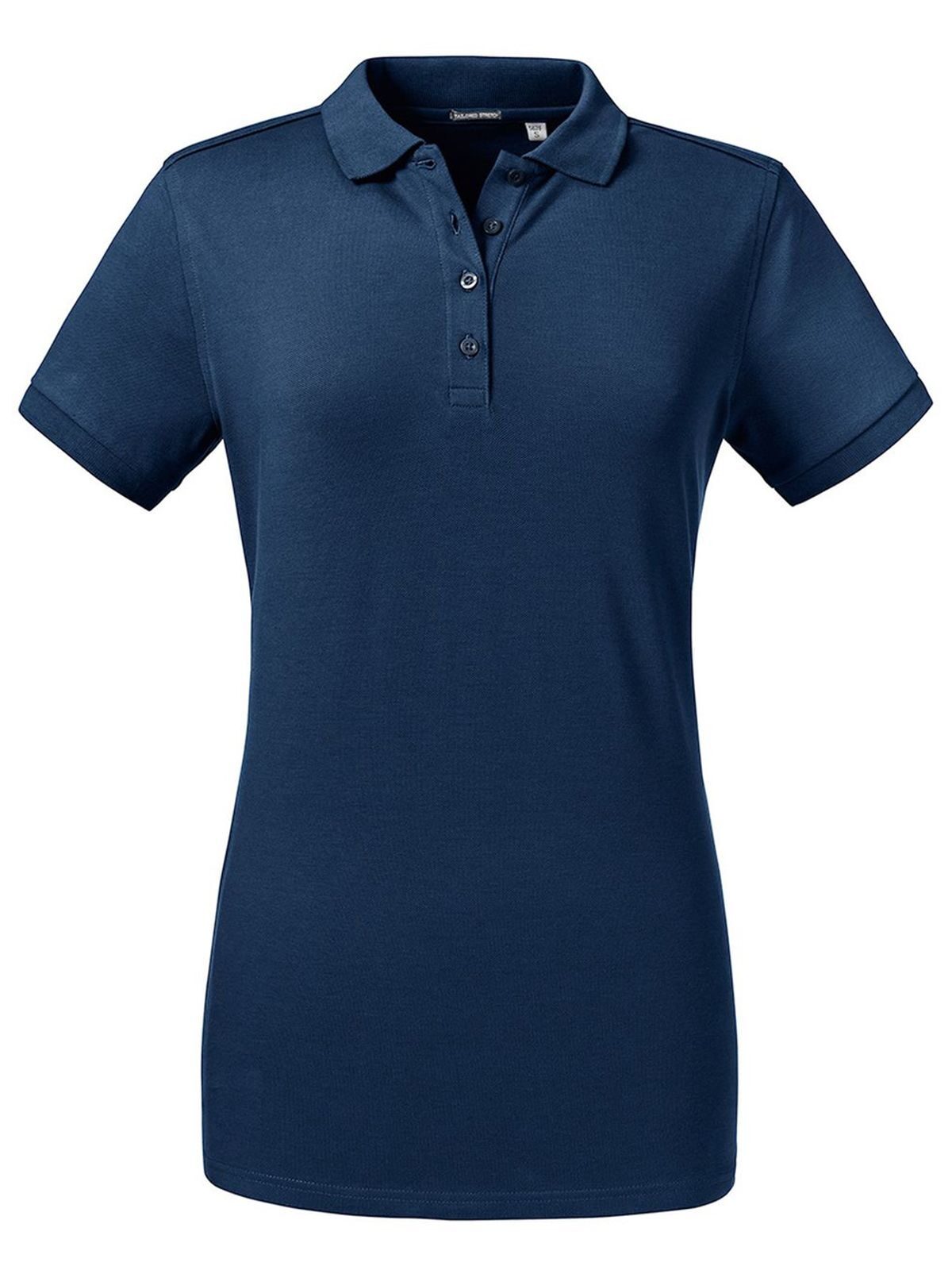 Tailliertes Stretch-Polo für Damen - FN - Französische Marine