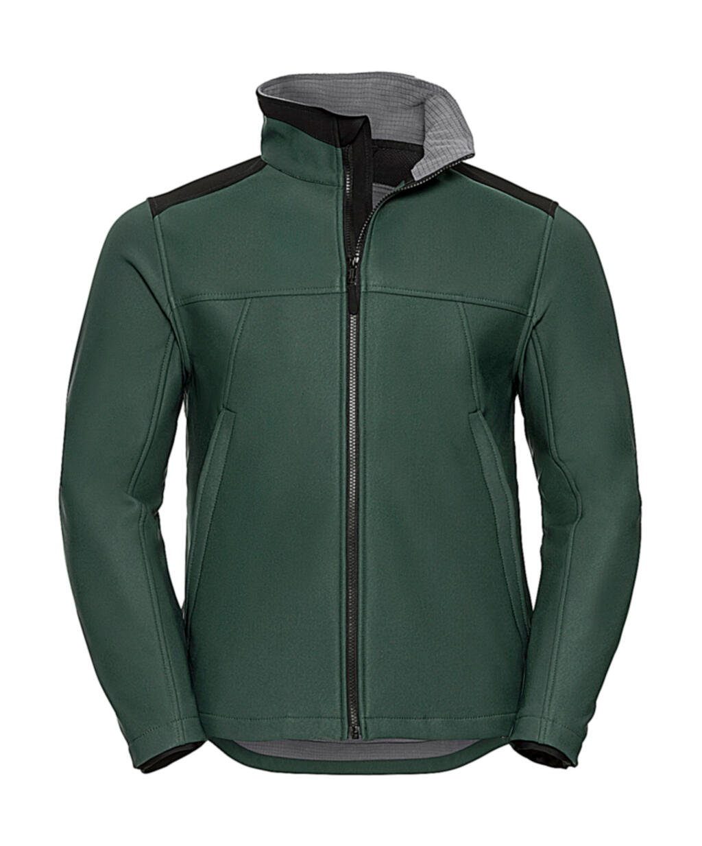Strapazierfähige Softshell-Arbeitsjacke - 38 - Flaschengrün
