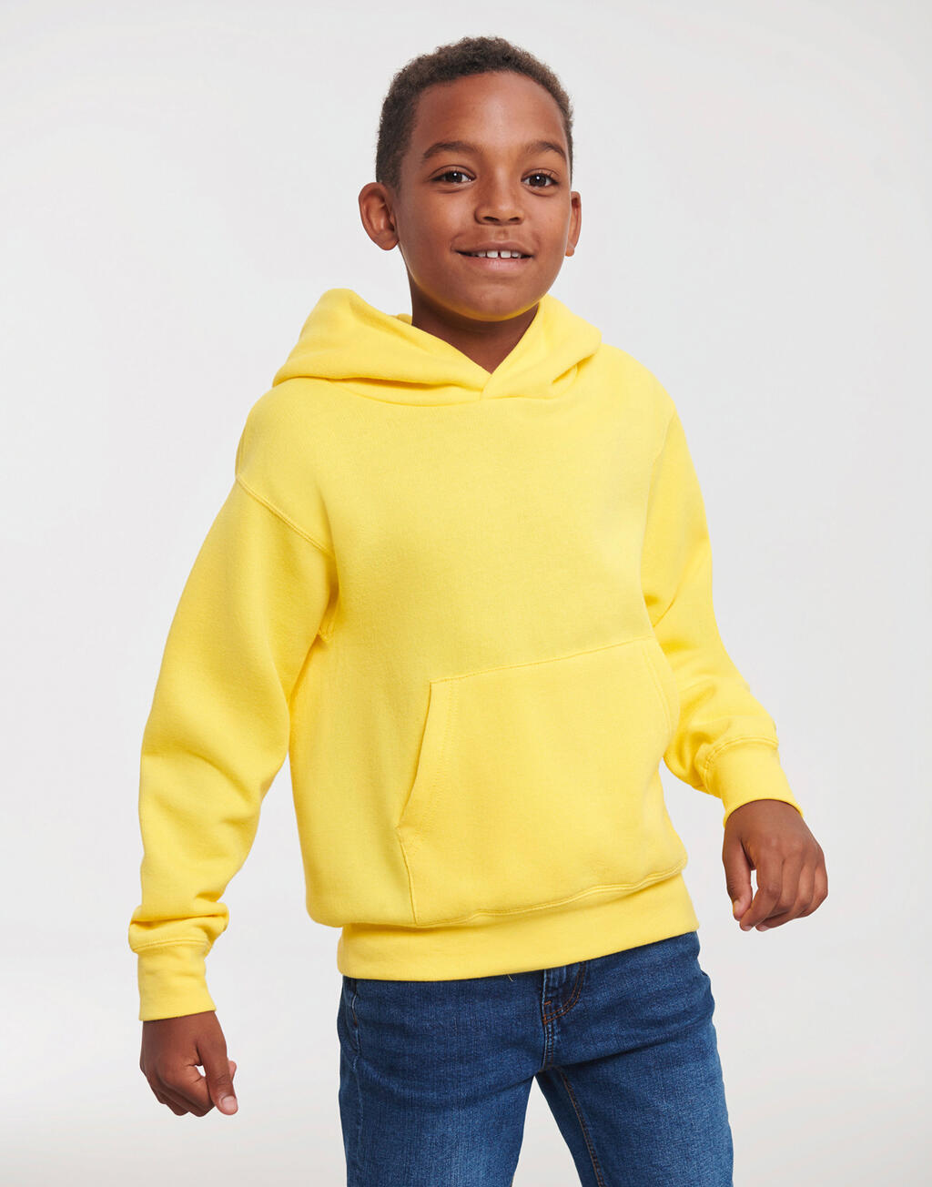 Kinder-Kapuzenpullover - 448 - Burgund