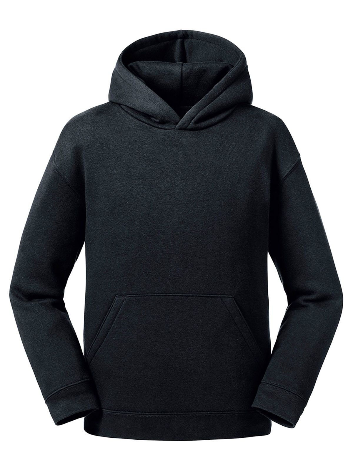 Kinder-Sweatshirt mit Kapuze - 36 - Schwarz