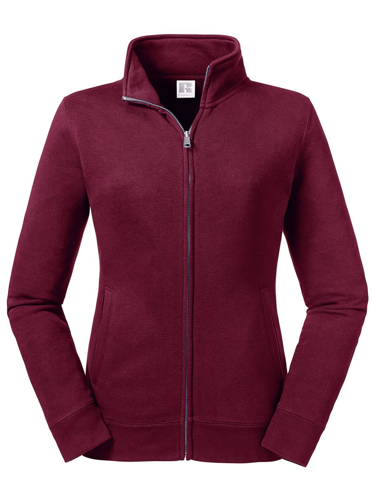 Authentische Damen-Sweatjacke - 41 - Burgund