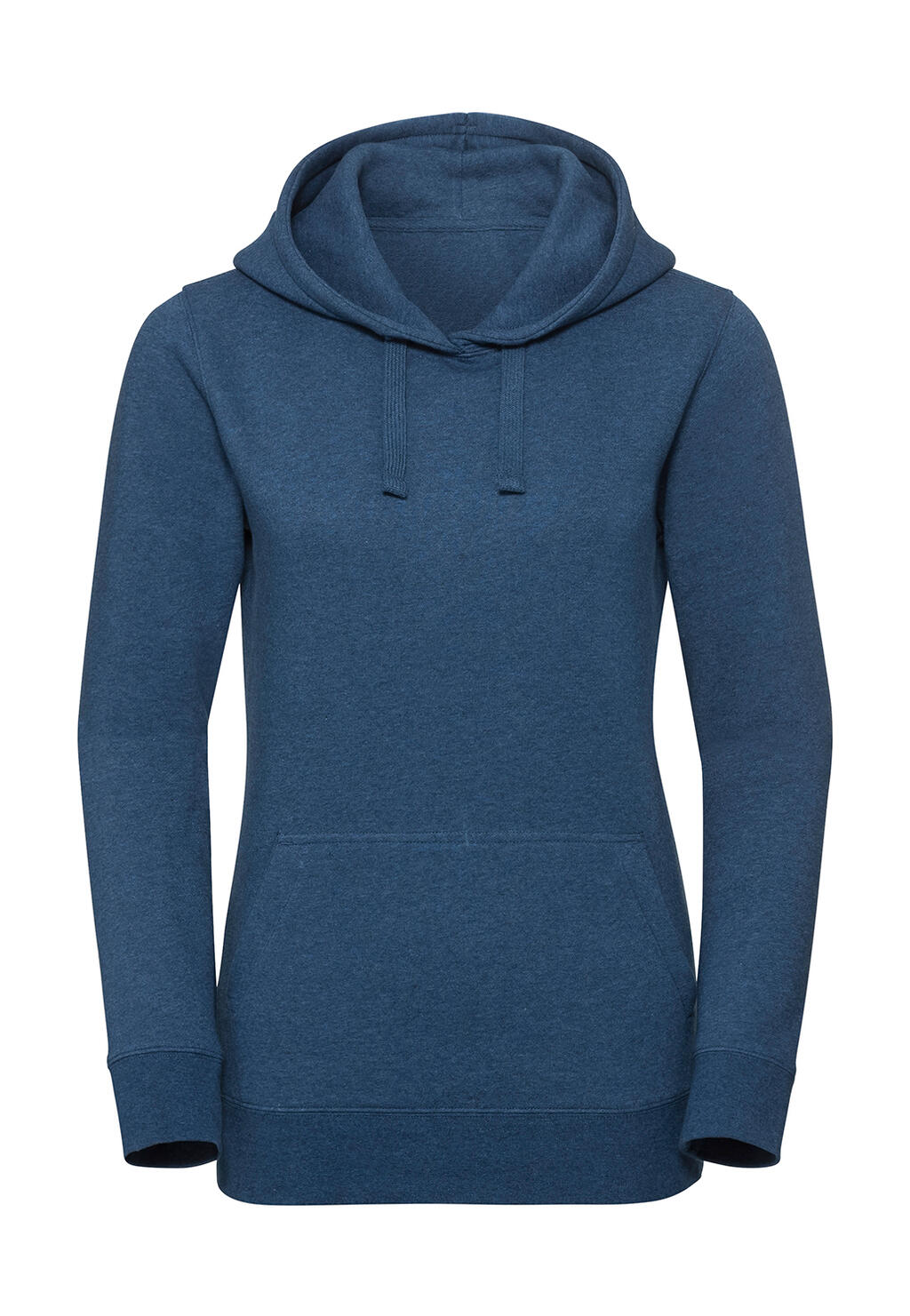 Authentisches Melange-Kapuzen-Sweatshirt für Damen - OZEAN - Mischung
