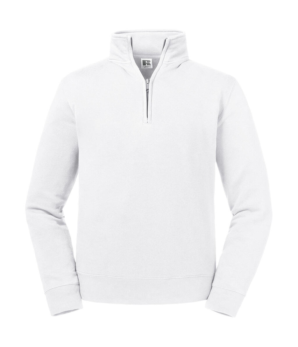 Authentic Quarter Zip Sweatshirt - 30 - Weiß