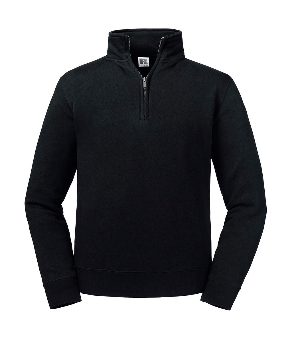 Authentic Quarter Zip Sweatshirt - 36 - Schwarz