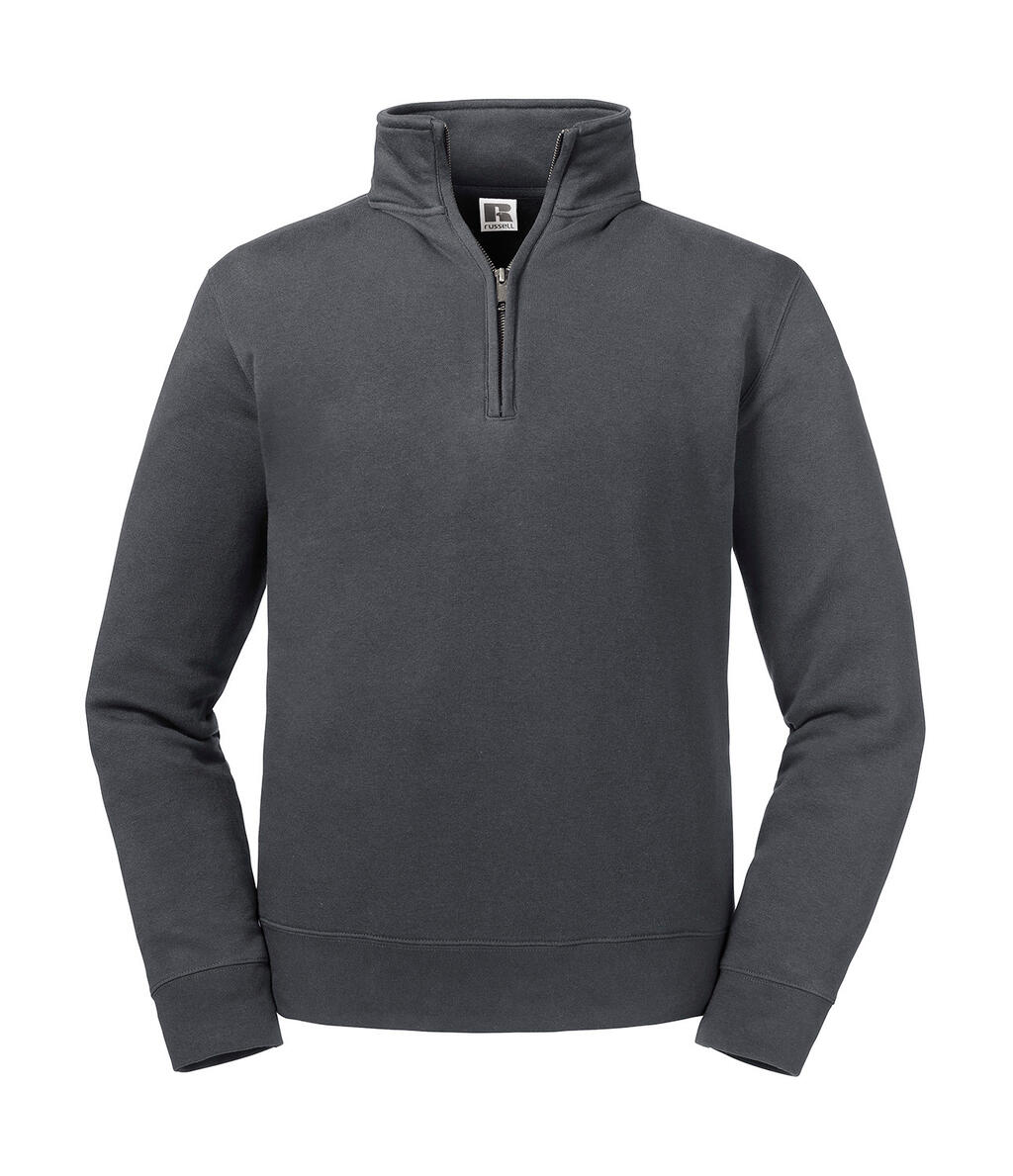Authentic Quarter Zip Sweatshirt - CG - Konvoi Grau