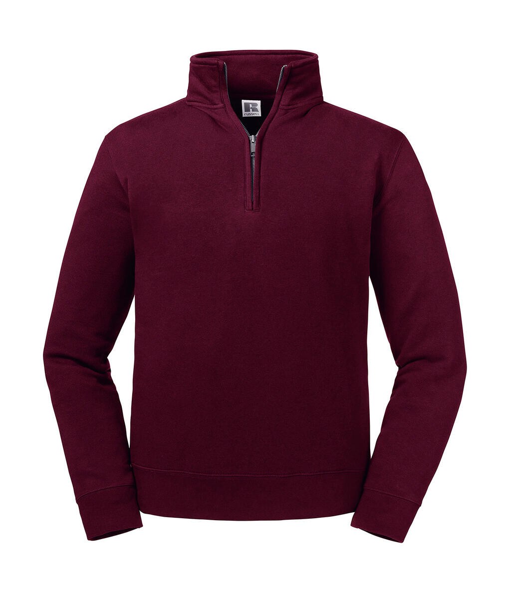Authentic Quarter Zip Sweatshirt - 41 - Burgund