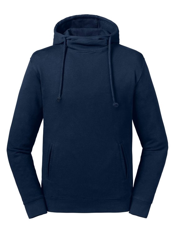Reiner Bio-Hoodie mit hohem Kragen - FN - Französische Marine