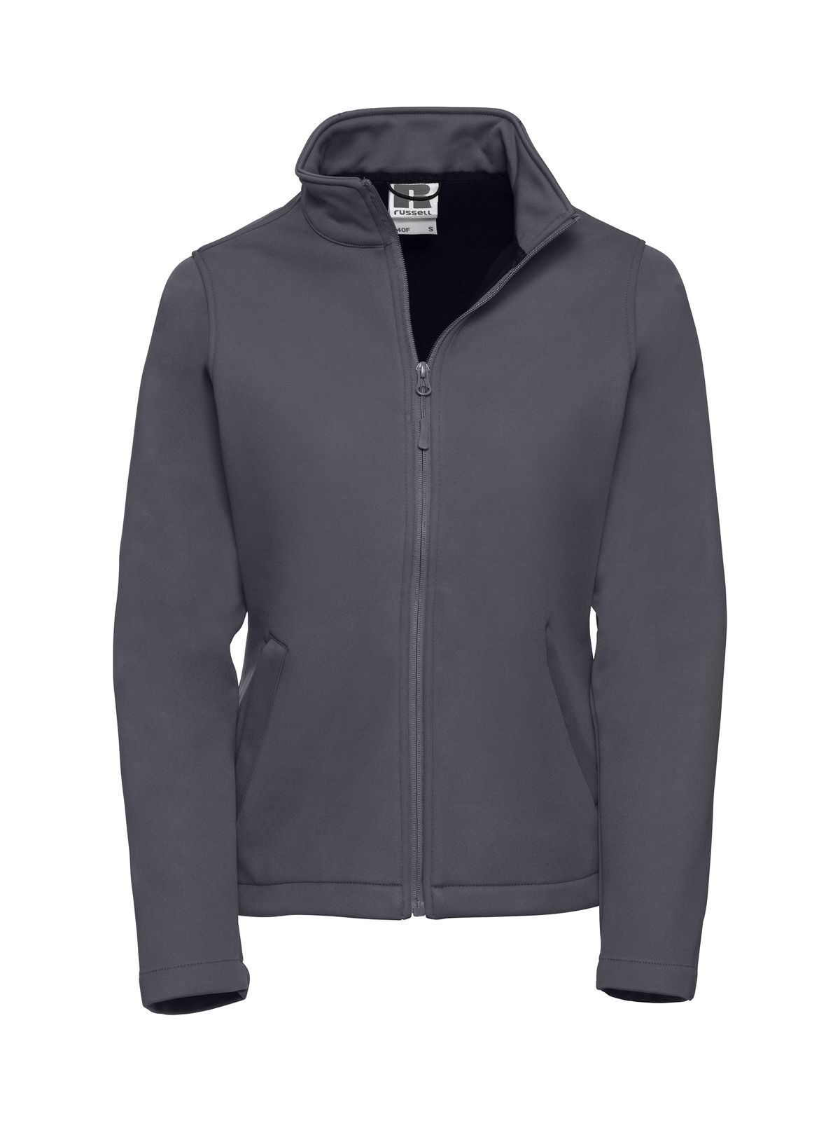 Elegante Softshelljacke für Damen - Konvoi Grau