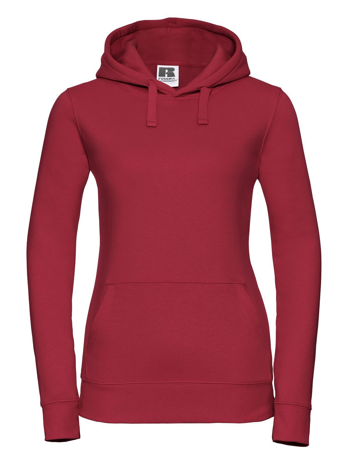 Authentischer Damen-Kapuzenpullover - CR - CR – Klassisches Rot