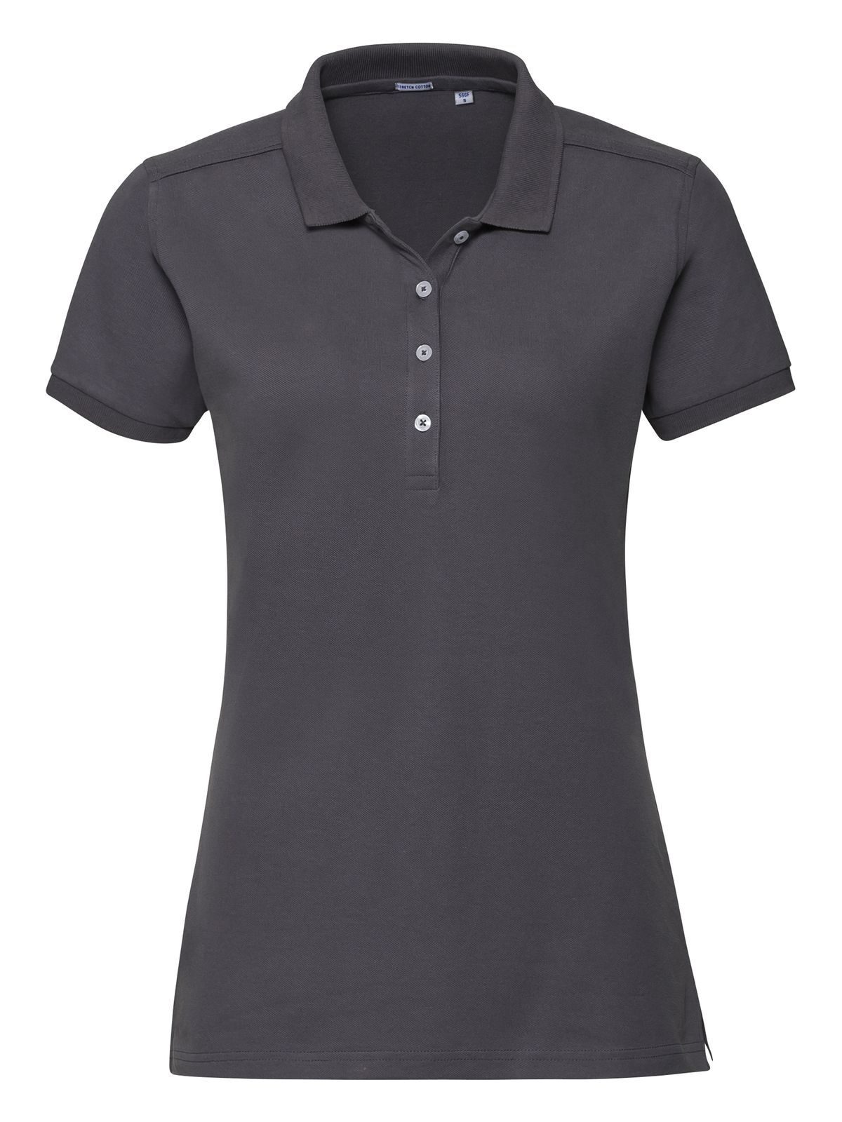 Damen-Stretch-Polohemd - CG - Konvoi Grau