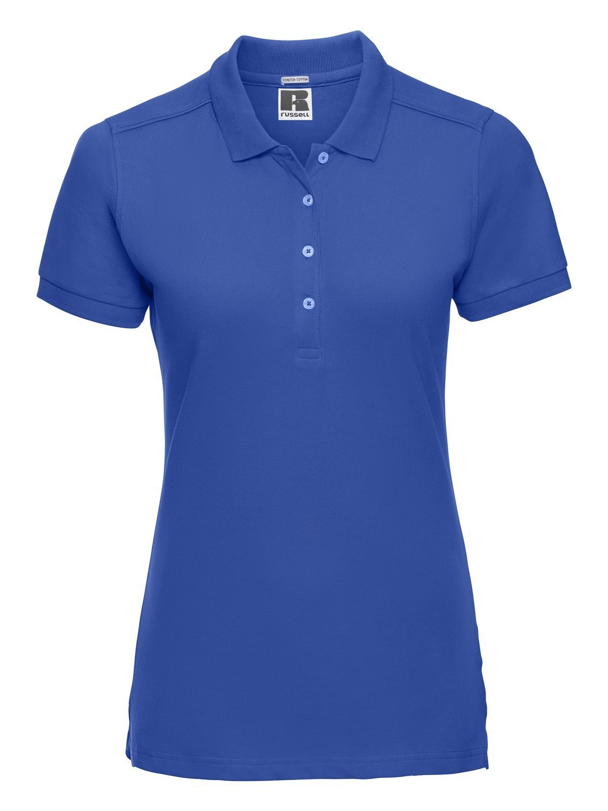 Damen-Stretch-Polohemd - ZU - ZU – Azurblau